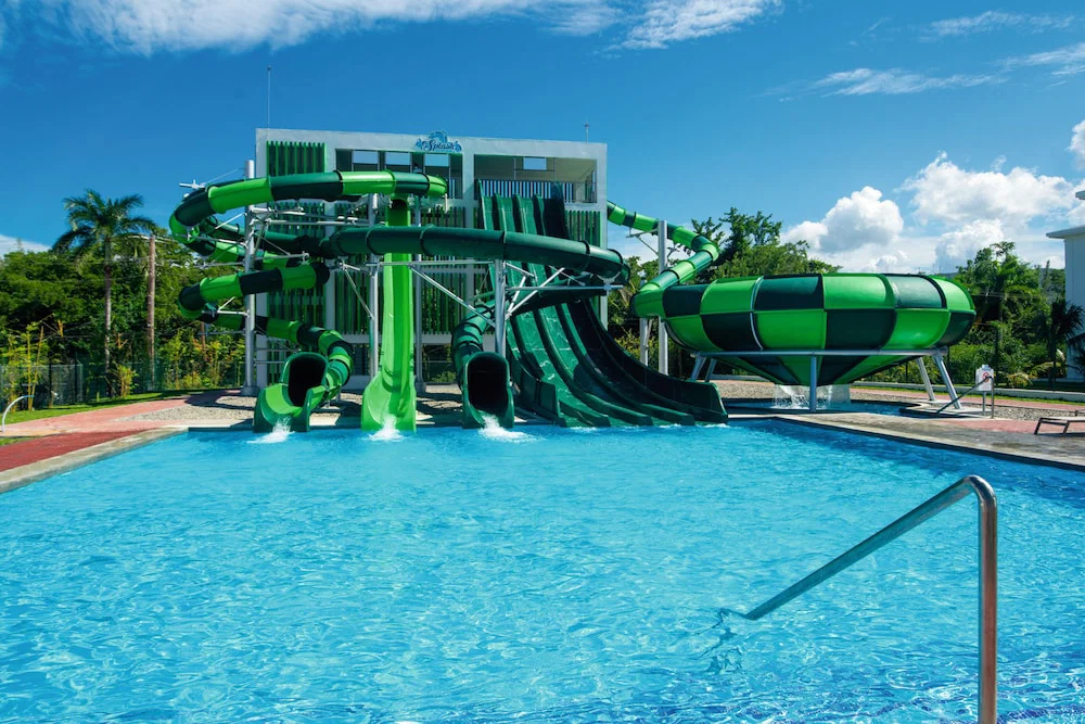 Hotel Riu Montego Bay water park view